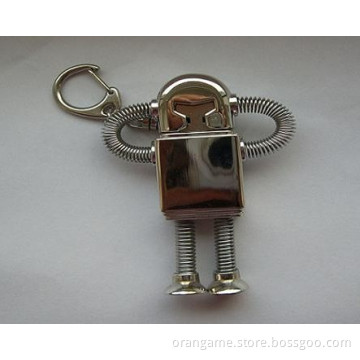 Metal Robot Cartoon USB Flash Drive